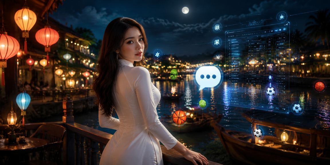 Cảnh phố cổ Hội An về đêm gợi nhớ tầm quan trọng của cân bằng trong cuộc sống và giải trí